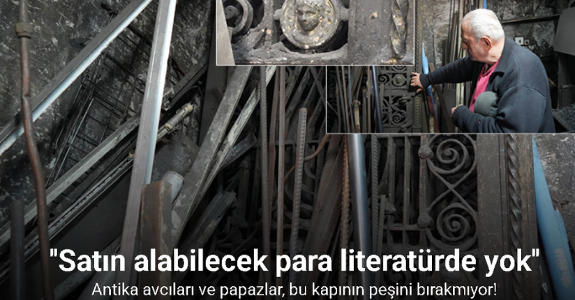 Antika avcıları ve papazlar, bu kapının peşini bırakmıyor