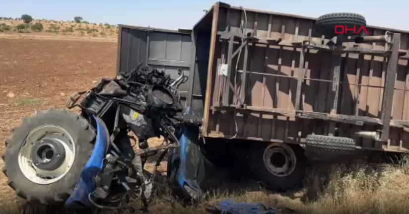 Şanlıurfa’da traktör devrildi; 2 ölü