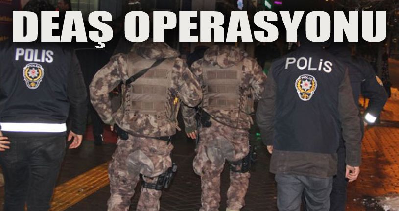 DEAŞ üyelerine şafak operasyonu: 3 gözaltı
