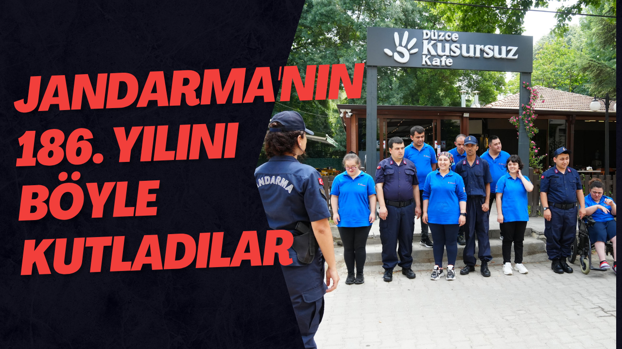Jandarma'nın 186. Yılını Böyle Kutladılar