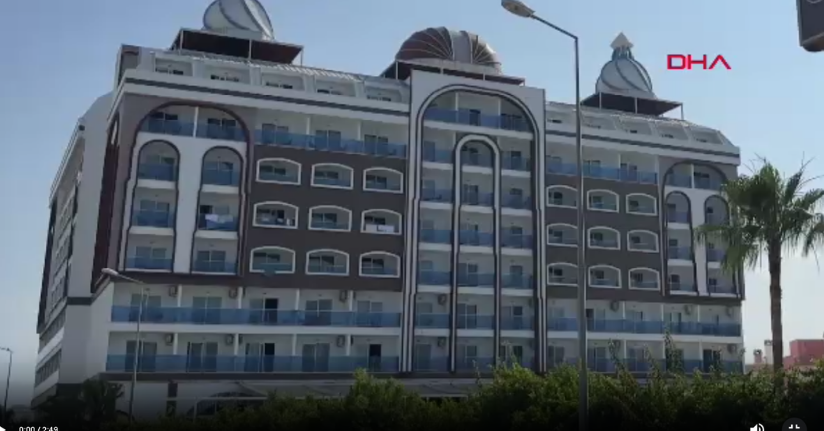 Antalya'da 5 yıldızlı otelde yangın; turistler tahliye edildi
