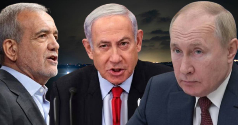 Putin, İran Cumhurbaşkanı Pezeşkiyan ve Netanyahu ile görüştü