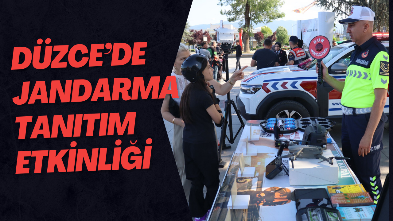 Düzce’de Jandarma Tanıtım Etkinliği