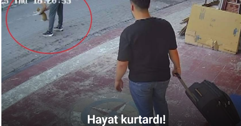 Kediye Heimlich manevrası yaparak hayatını kurtardı