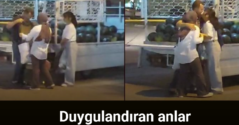 Karpuz tezgahının başındaki babaya kızlarının yaptığı sürpriz duygulandırdıKarpuz tezgahının başındaki babaya kızlarının yaptığı sürpriz duygulandırdı