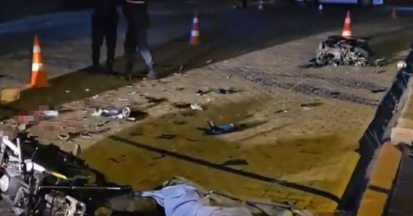 Alanya’da motosikletler çarpıştı: 2 ölü