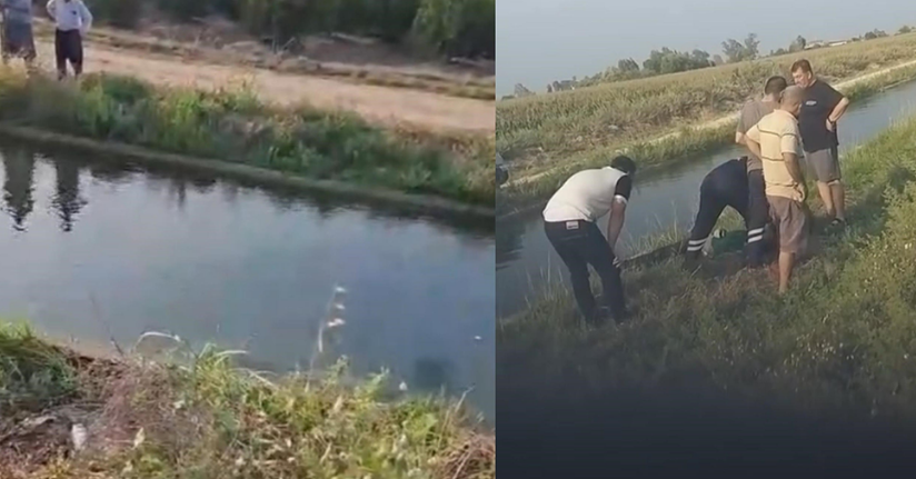 Kanala devrilen pikap, baba ve iki kızına mezar oldu