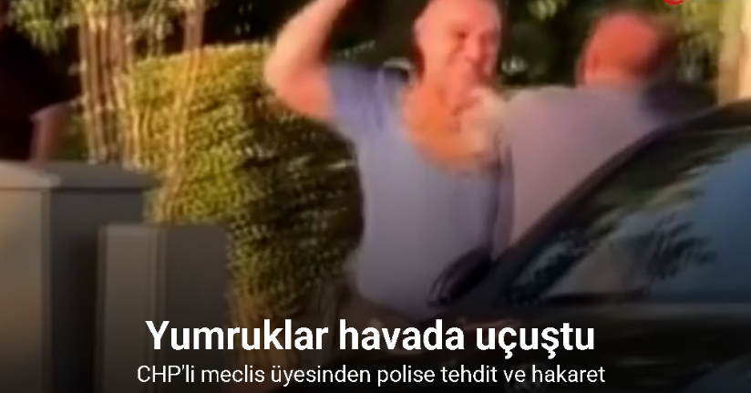 Merkezefendi Belediyesi meclis üyesinden polise tehdit ve hakaret