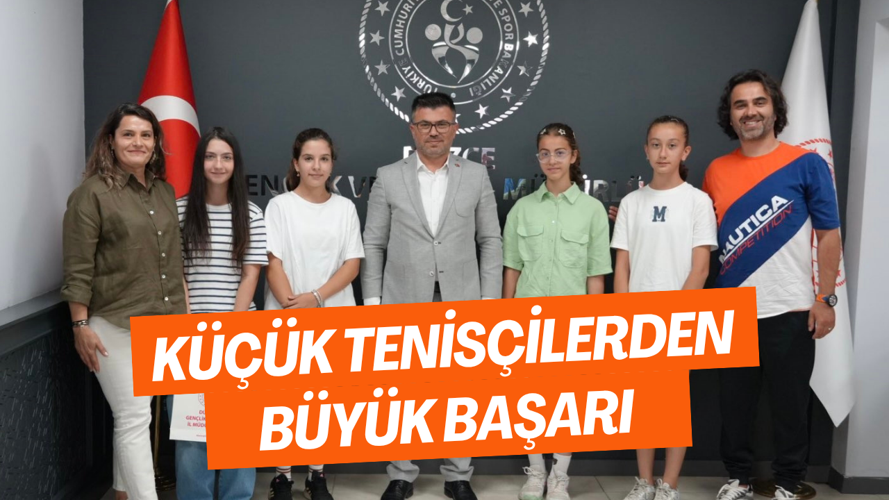 Küçük Tenisçilerden Büyük Başarı
