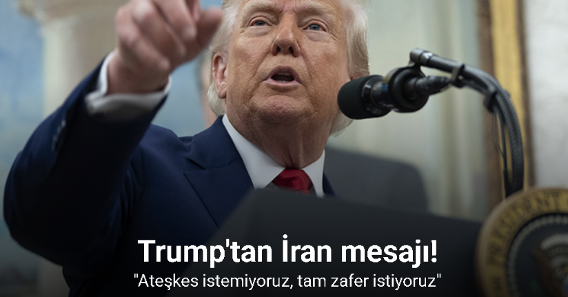 Trump'tan İran mesajı: 