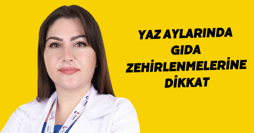 Yaz aylarında gıda zehirlenmelerine dikkat