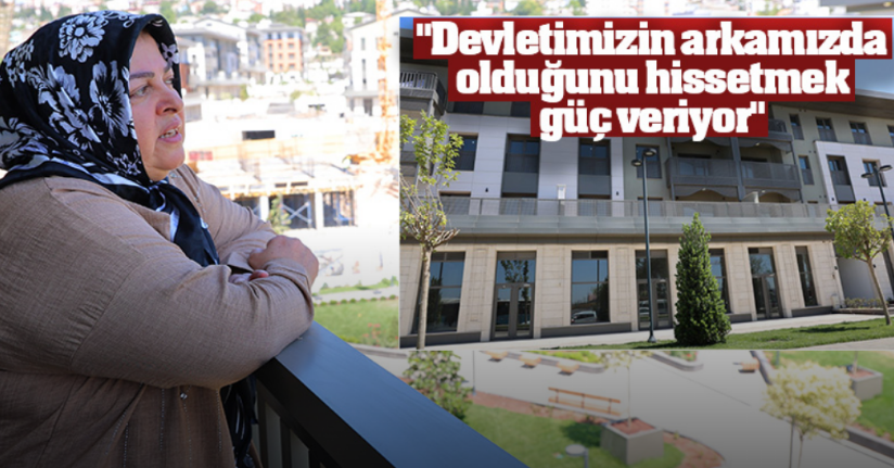 Depremzede anne: 