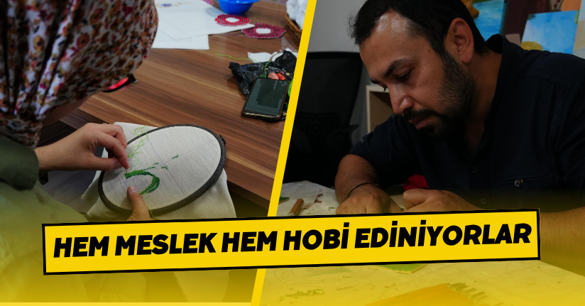 Belmek Akşam Kurslarında Meslek Edindiler