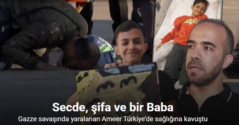 Savaşın içinden şifaya: Gazze’li Ameer’in Türkiye yolculuğu