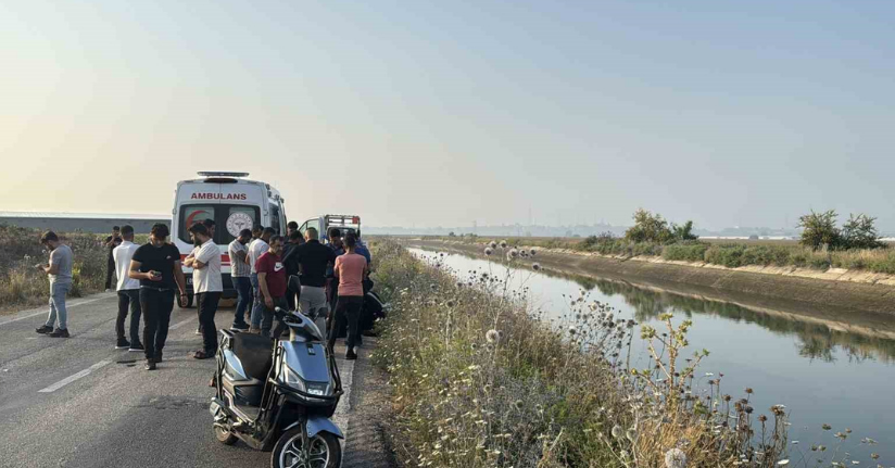 Bisikleti için kanala girmişti, cansız bedeni bulundu