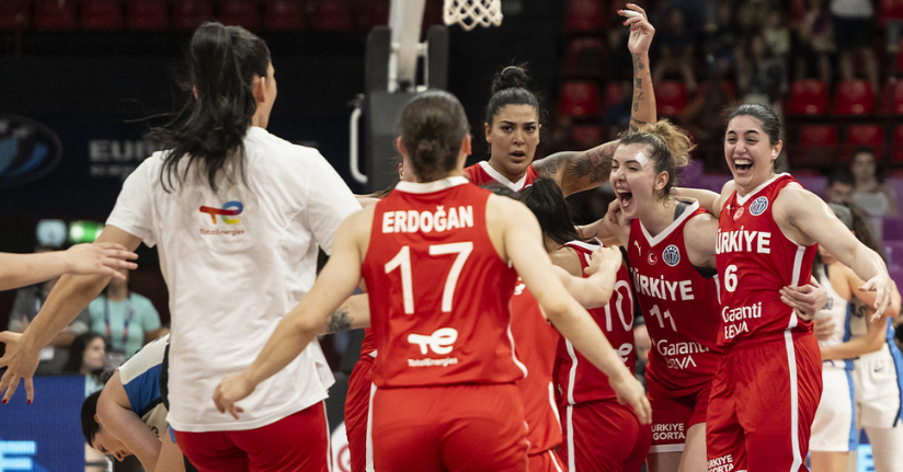 A Milli Kadın Basketbol Takımı çeyrek finalde