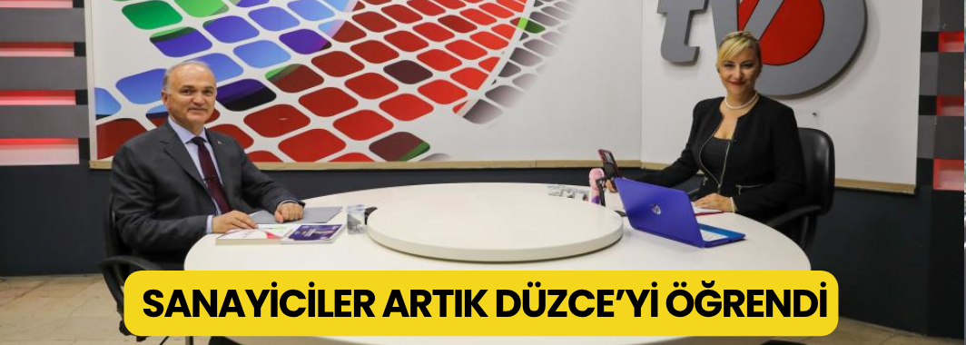 Başkan Özlü’den Düzce TV Ekranlarında Çarpıcı Açıklamalar