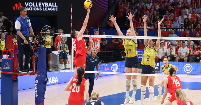 A Milli Kadın Voleybol Takımı, Milletler Ligi’nde ilk yenilgisini aldı