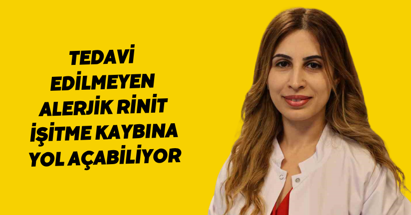 Tedavi edilmeyen alerjik rinit işitme kaybına yol açabiliyor