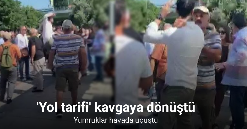 Marmaray’da çıkan ’yol tarifi’ kavgasında yumruklar havada uçuştu