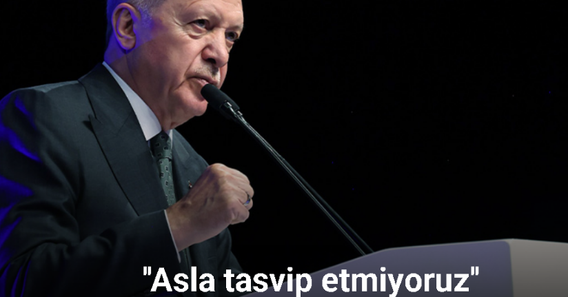 Cumhurbaşkanı Erdoğan: ''İsrail’in İran'a saldırılarını asla tasvip etmiyoruz''