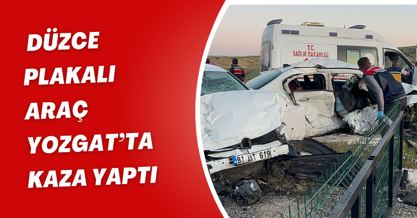 Feci kaza evli çifti hayattan kopardı