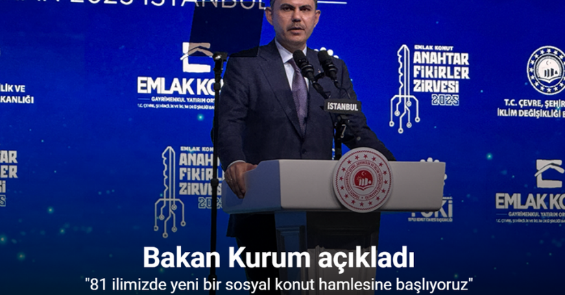 Bakan Kurum: 