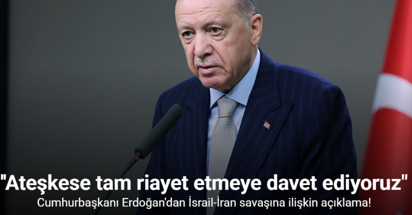 Cumhurbaşkanı Erdoğan: 