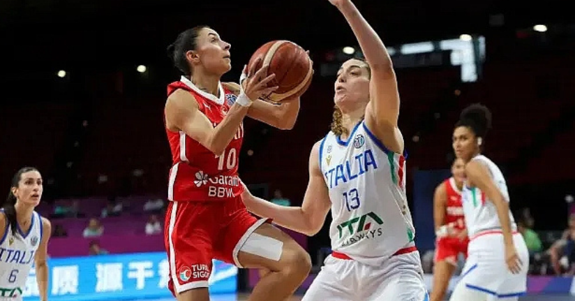 A Milli Kadın Basketbol Takımı, Avrupa Şampiyonası'na çeyrek finalde veda etti