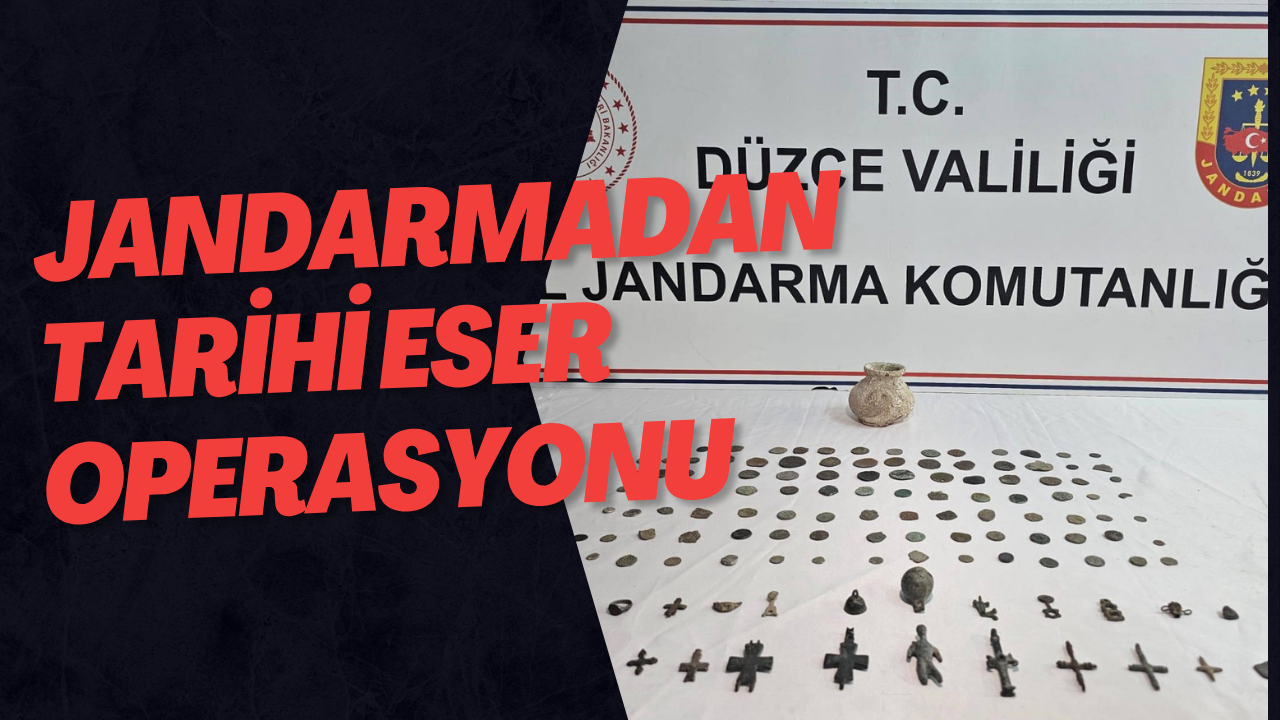 Jandarmadan Tarihi Eser Operasyonu
