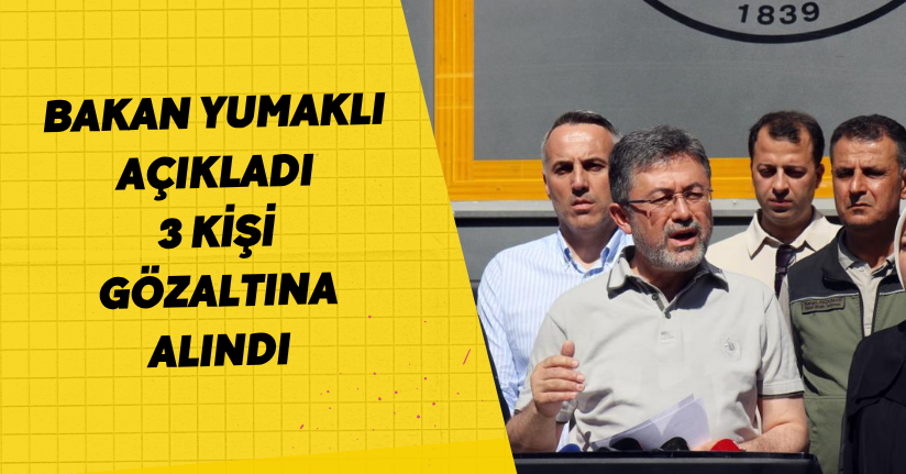 Bakan Yumaklı açıkladı: 