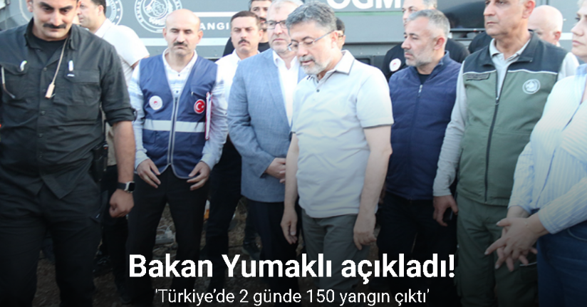 Bakan Yumaklı: 
