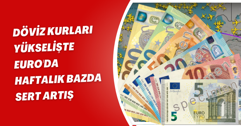 Döviz Kurları Yükselişte: Euro'da Haftalık Bazda Sert Artış
