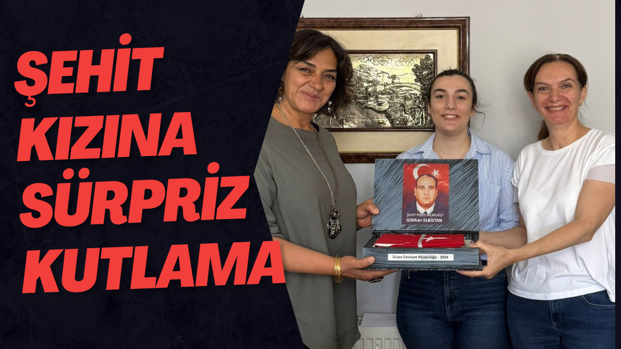 Şehit Kızına Sürpriz Kutlama