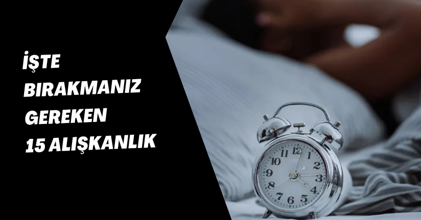 Uyku problemi çekenler dikkat