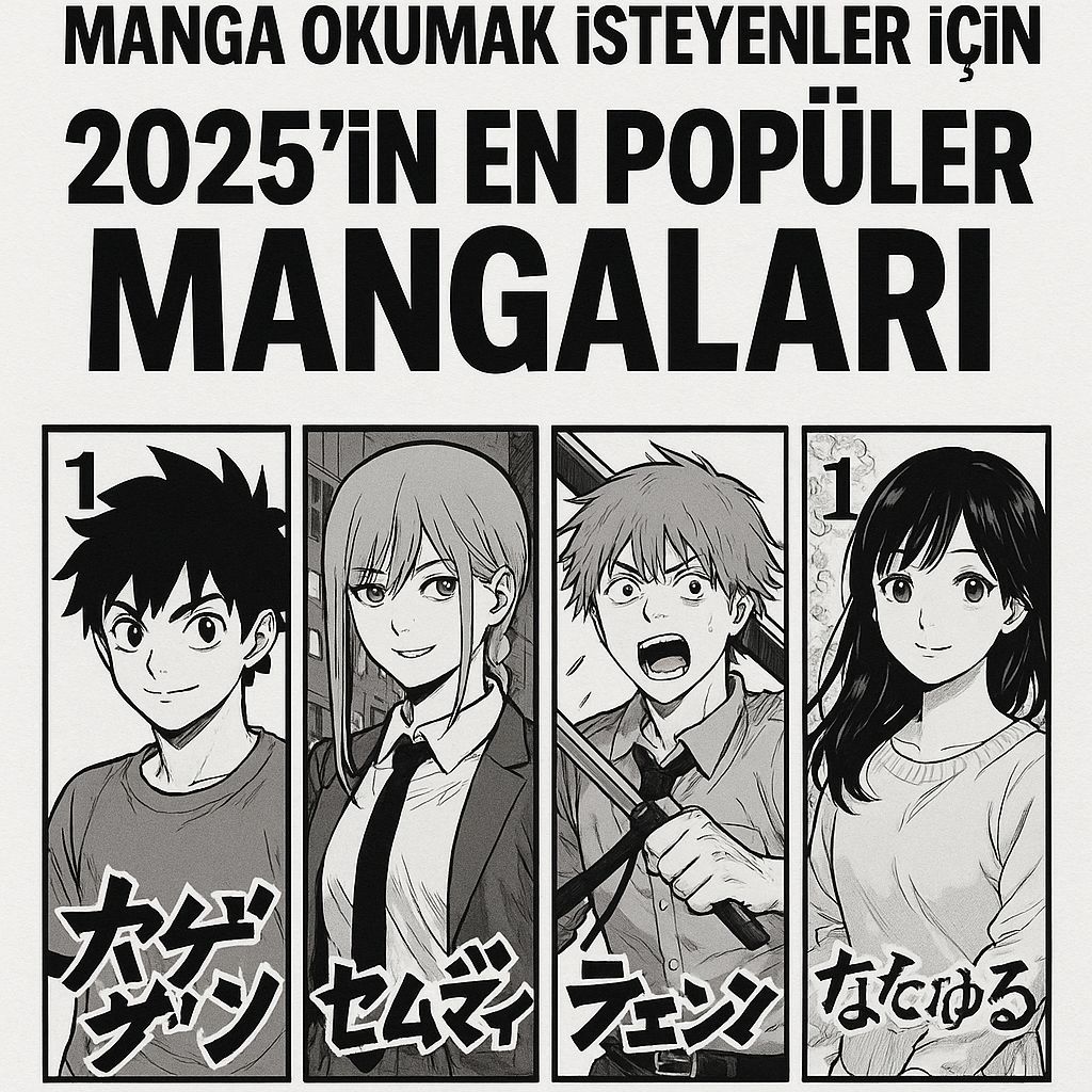 Manga Okumak İsteyenler İçin 2025’in En Popüler Mangaları 