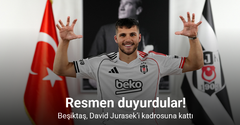 Beşiktaş, David Jurasek’i kadrosuna kattı