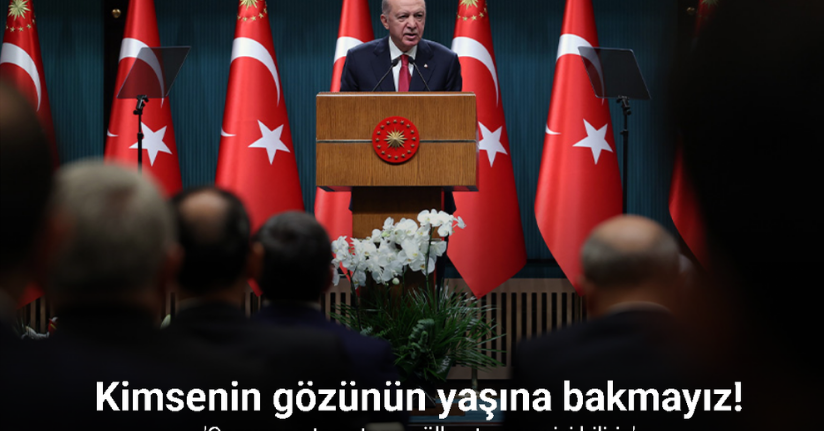 Cumhurbaşkanı Erdoğan: 'Camımıza taş atana gülle atmasını iyi biliriz'