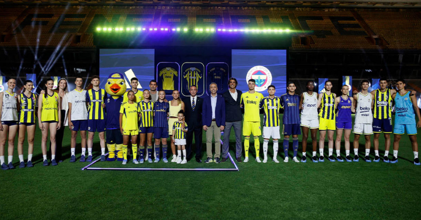 Fenerbahçe’nin 2025-2026 sezonu formalarının lansmanı yapıldı