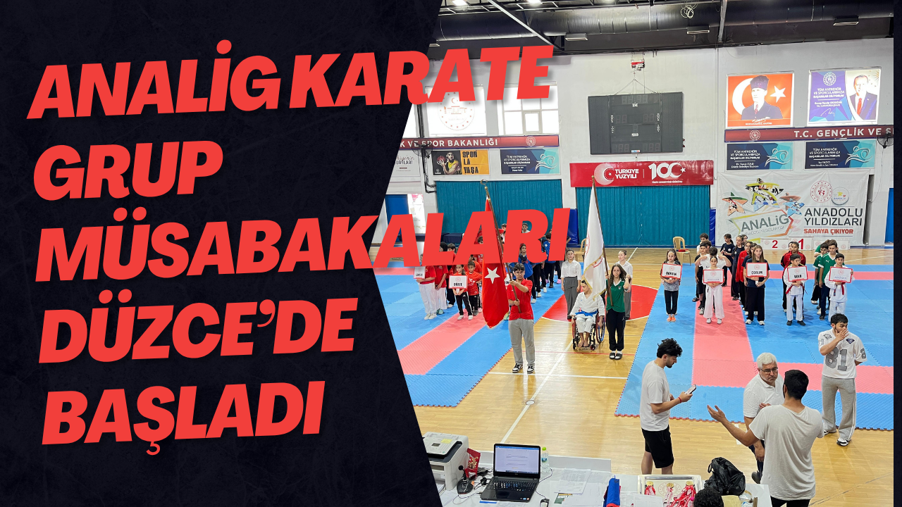 Analig Karate Grup Müsabakaları Düzce’de Başladı