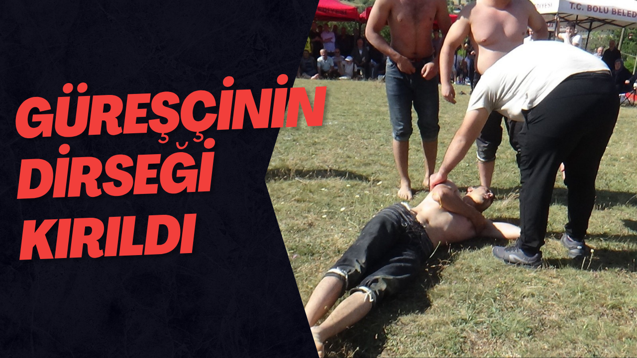 Güreşçinin Dirseği Kırıldı