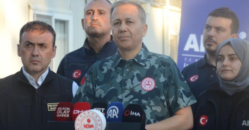 Bakan Yerlikaya: 