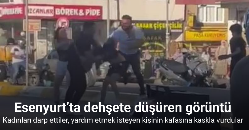 Esenyurt’ta dehşete düşüren görüntü