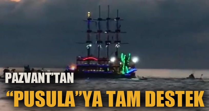 Mehmet  Pazvant'tan Gezi Teknesine Tam Destek