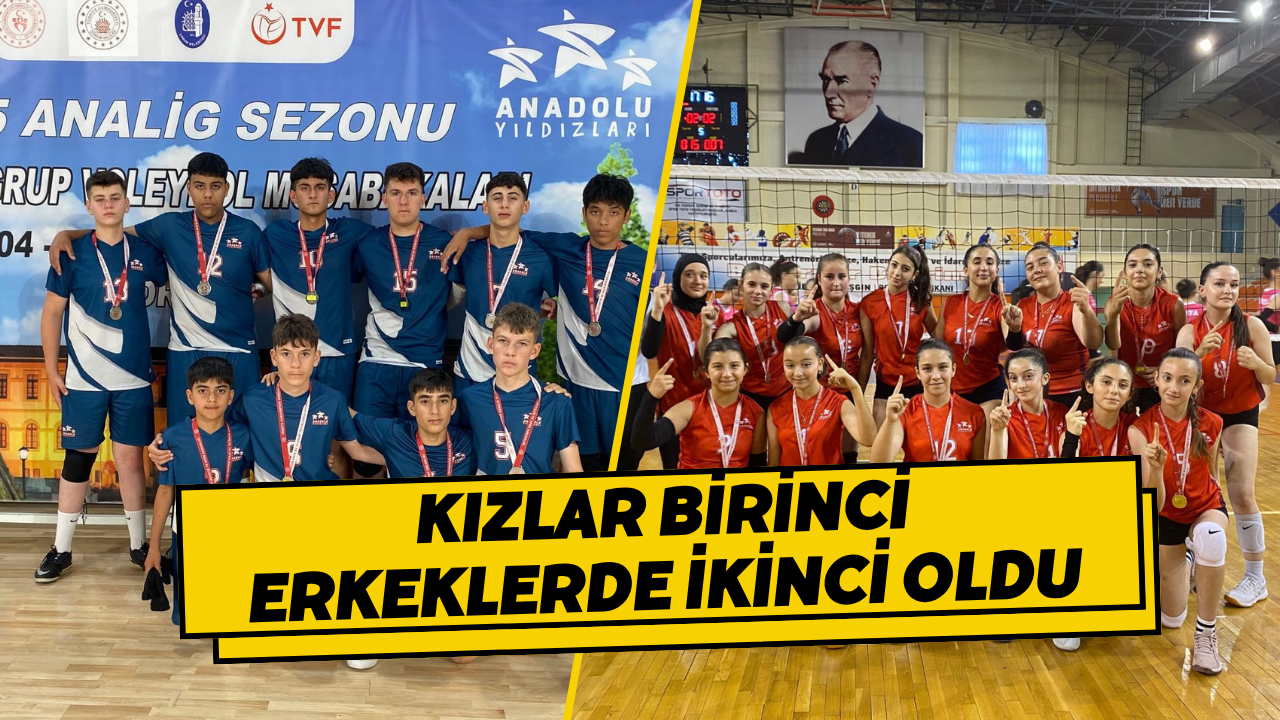 Kızlar Birinci Erkeklerde İkinci Oldu