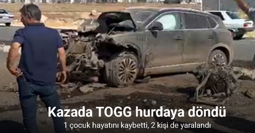 TOGG kazada hurdaya döndü: 1 ölü, 2 yaralı