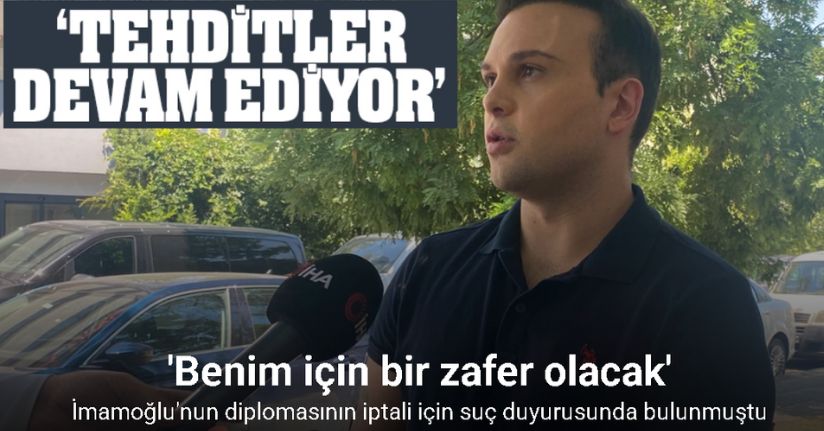 İmamoğlu’nun diplomasının iptali için suç duyurusunda bulunan genç