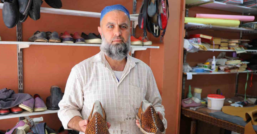 Tescilli Maraş yemenisi yazın ayak dostu