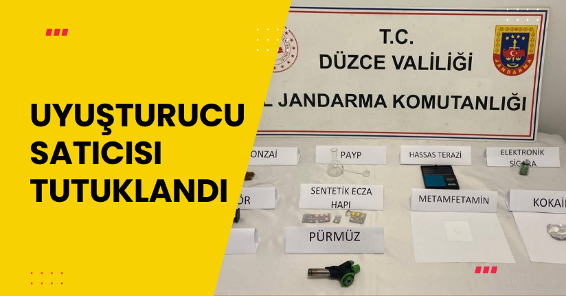 Uyuşturucu satıcısı tutuklandı