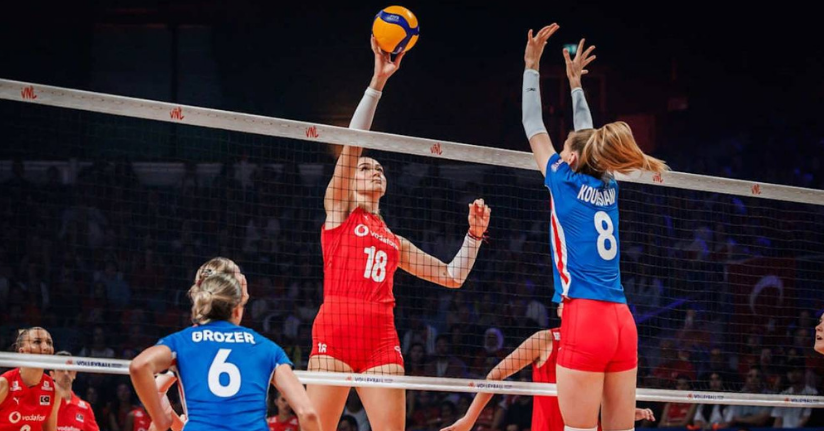 A Milli Kadın Voleybol Takımı, Çekya’ya mağlup oldu